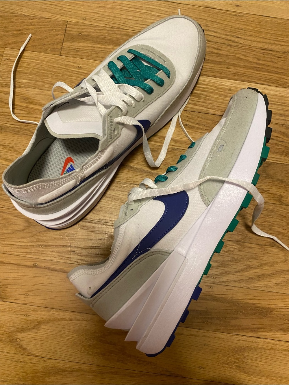 Nike Waffle One SE 'White Deep Royal Blue'